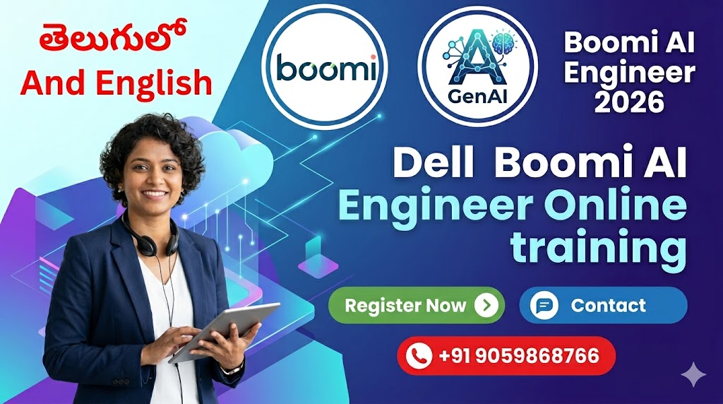 Boomi AI engineer online training